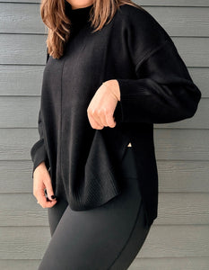 Hot Toddy Mock Neck Sweater