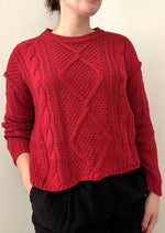 Load image into Gallery viewer, Adele Cable Knit Sweater
