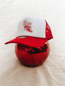 Cowgirl Christmas Trucker Hat