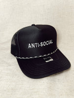 Load image into Gallery viewer, Anti Social Trucker Hat
