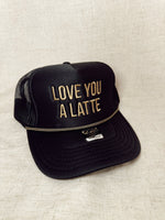 Load image into Gallery viewer, Love You A Latte Trucker Hat
