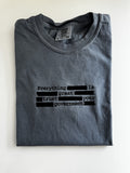Trust Your Government Redacted Embroidered Tee