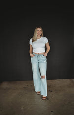 Load image into Gallery viewer, 90&#39;s Baby Wide Jeans
