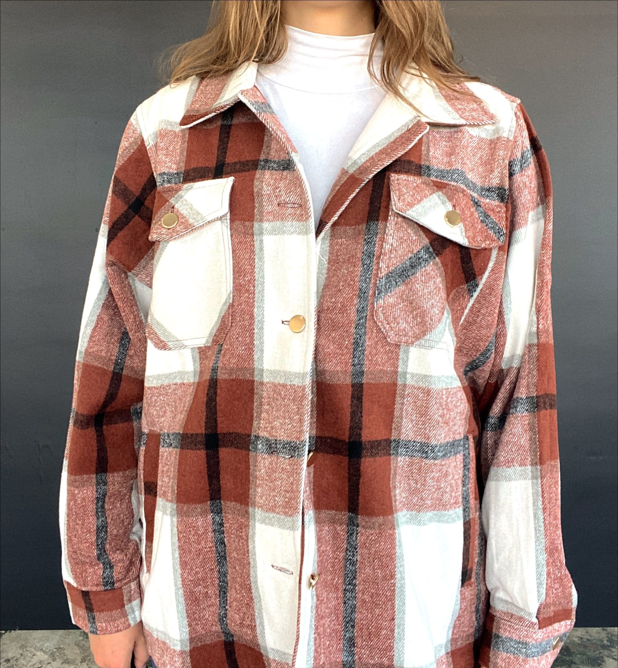 Bonfire Plaid Shacket