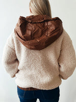 Load image into Gallery viewer, S&#39;mores Sherpa Jacket
